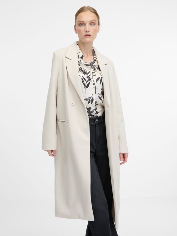 Orsay Cream women's coat ORSAY - Women's