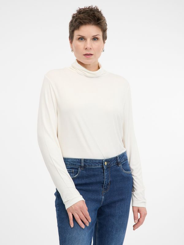 Orsay Cream women's long-sleeved T-shirt ORSAY - Women's