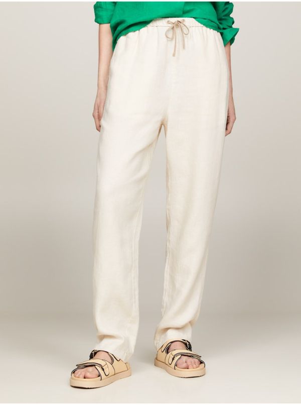 Tommy Hilfiger Cream women's sweatpants Tommy Hilfiger - Women's