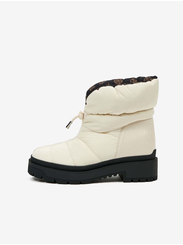 Guess Cream Women's Winter Ankle Boots Guess - Women