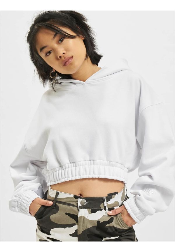 DEF Crop sweatshirt DEF Hoody - white