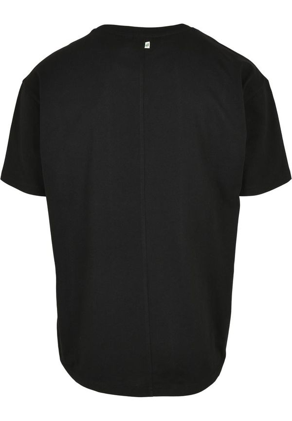 UC Men Curved Oversized Organic Cotton T-Shirt, 2 Pack Black+Black