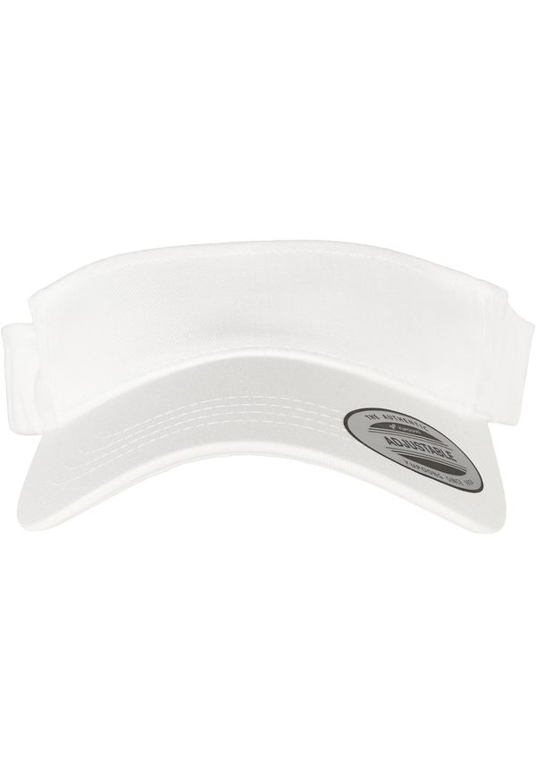 Flexfit Curved visor cap white