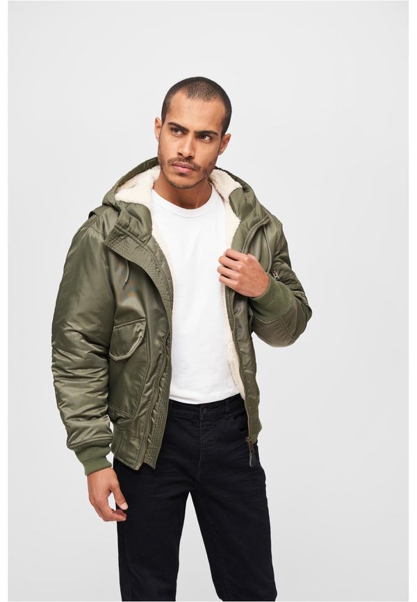 Brandit CWU Jacket with hood olive