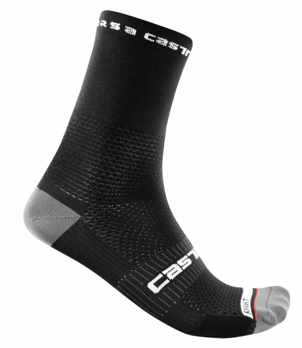 Castelli Cyklistické ponožky Castelli  Rosso Corsa Pro 15