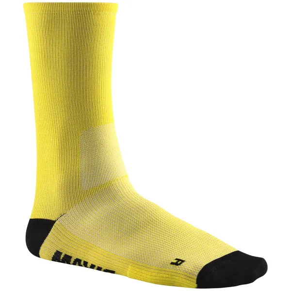 Mavic Cyklistické ponožky Mavic  Essential High Sock Yellow
