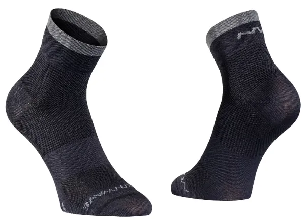 Northwave Cyklistické ponožky NorthWave  Origin Sock Black/Dark Grey