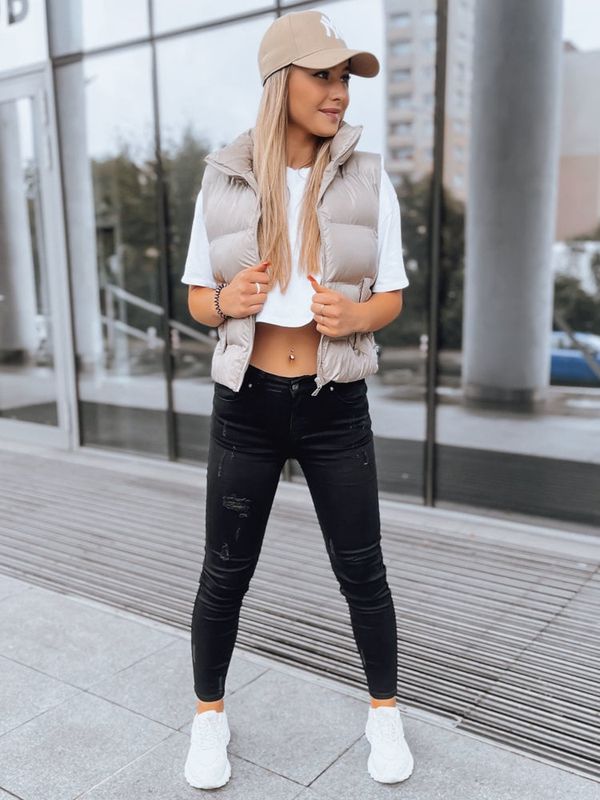 DStreet Czarne jeansy damskie INTENSI Dstreet