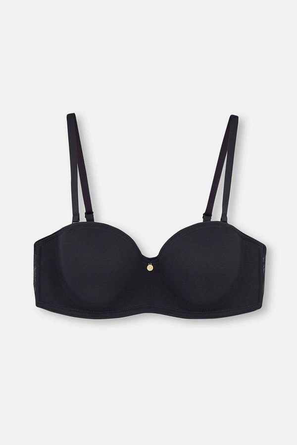 Dagi Dagi Black Almira Strapless Unfilled Bra