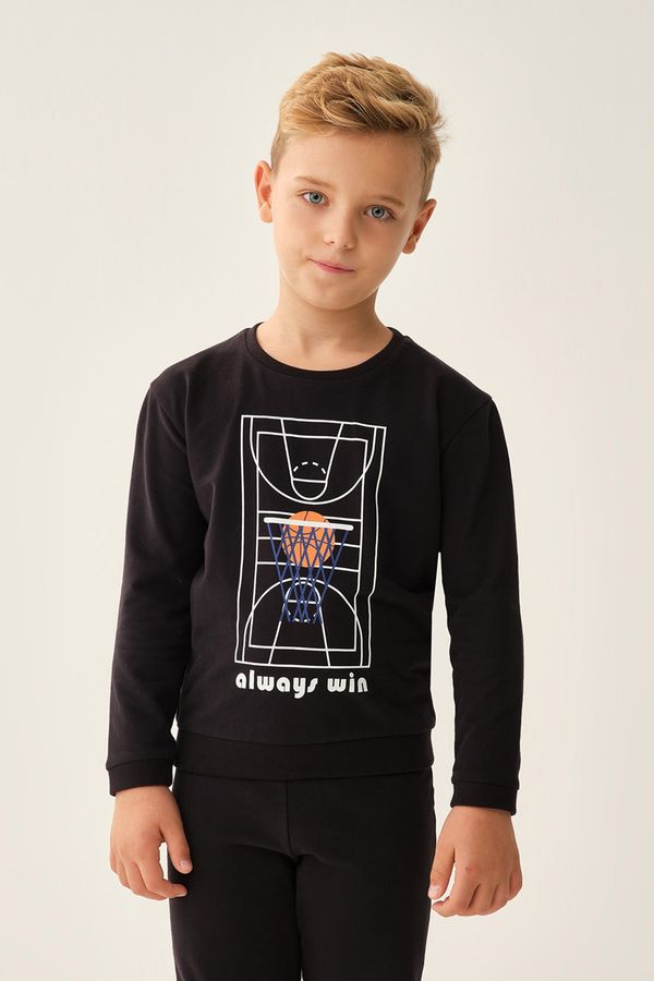 Dagi Dagi Boy's Black Sweatshirt