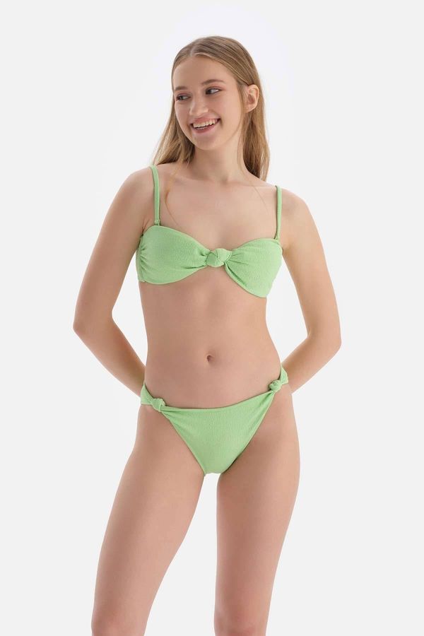 Dagi Dagi Green Strapless Bikini Top