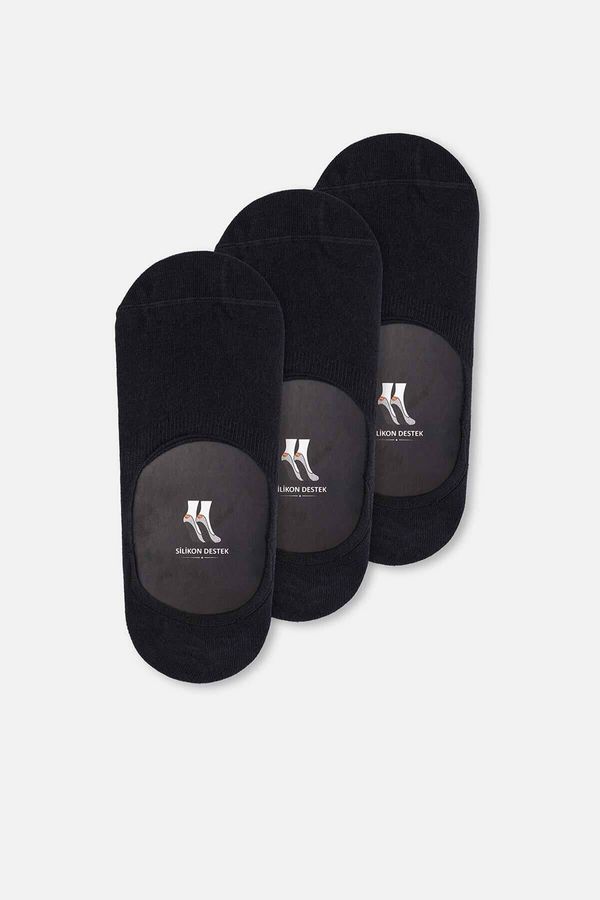 Dagi Dagi Men's Black 3-pack Short Invisible Socks
