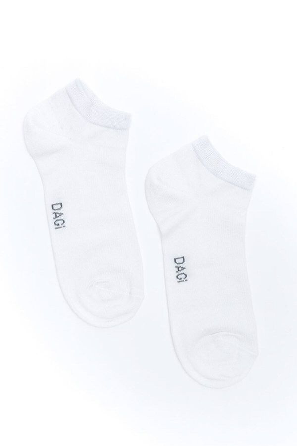 Dagi Dagi White Men&#39;s Bamboo Booties Socks