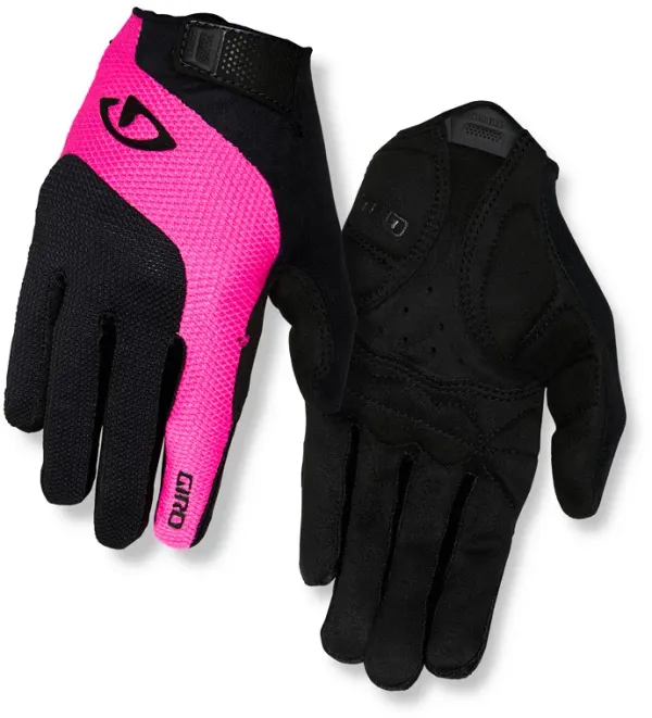 Giro Dámské cyklistické rukavice GIRO Tessa LF černo-růžové, M