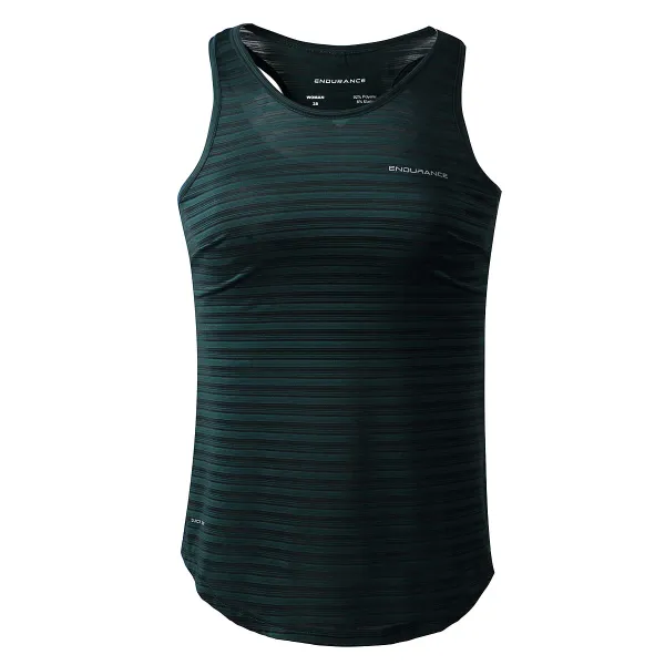 Endurance Dámské tílko Endurance Regier Loose Fit Top Marble Green