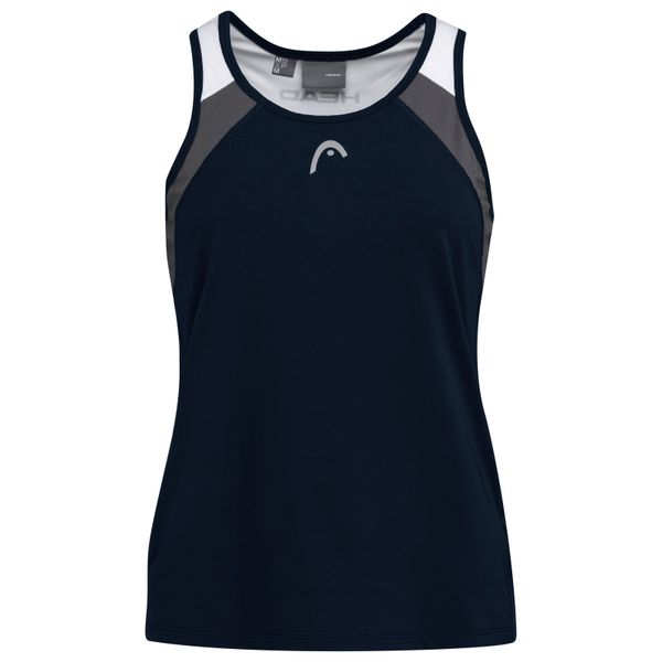 Head Dámské tílko Head  Club 22 Tank Top Women Dark Blue