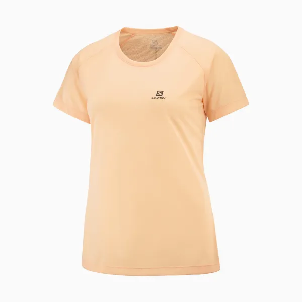 Salomon Dámské tričko Salomon  Cross Rebel SS Tee Apricot Ice