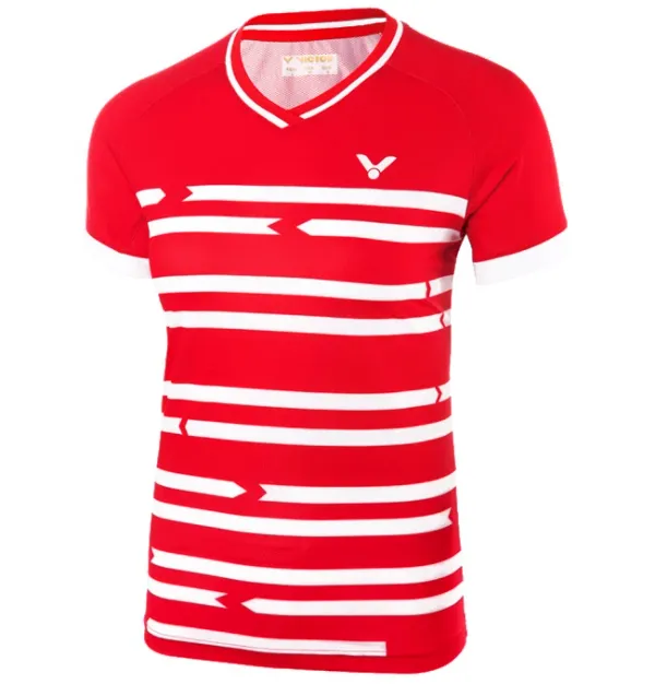 Victor Dámské tričko Victor  Denmark 6618 Denmark Red M