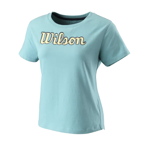 Wilson Dámské tričko Wilson  Script Eco Cotton Tee W Reef S