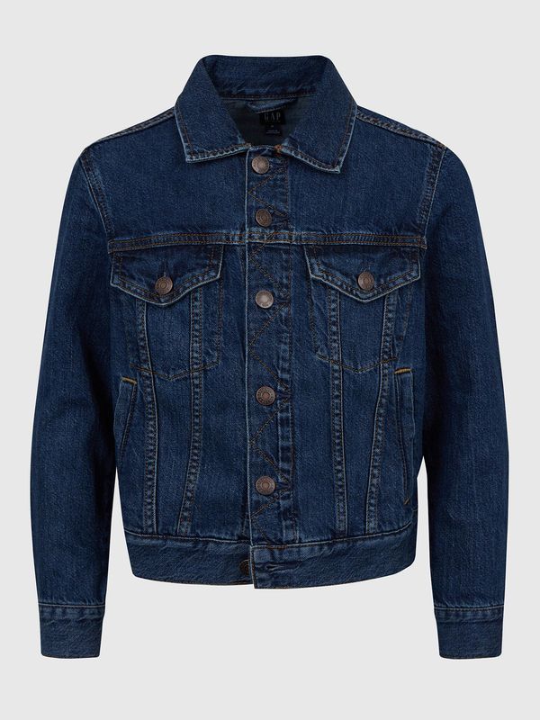 GAP Dark blue boys' denim jacket GAP