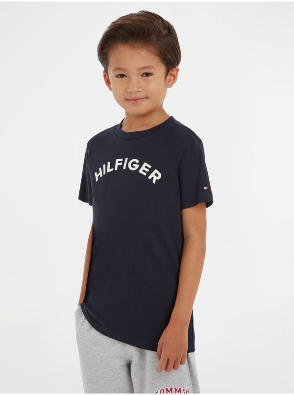 Tommy Hilfiger Dark blue boys T-shirt Tommy Hilfiger - Boys