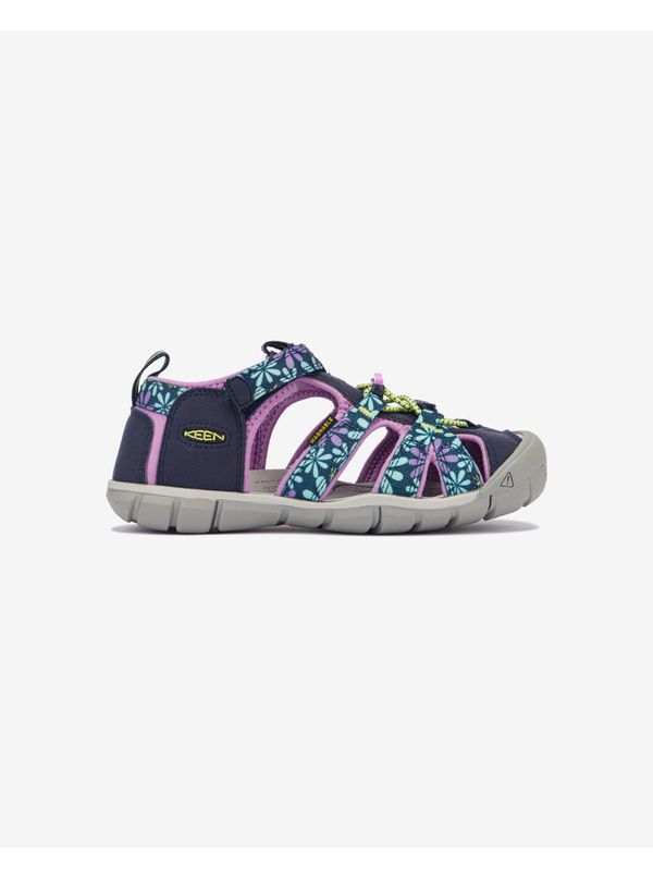 Keen Dark Blue Girls' Floral Keen Sandals - Unisex