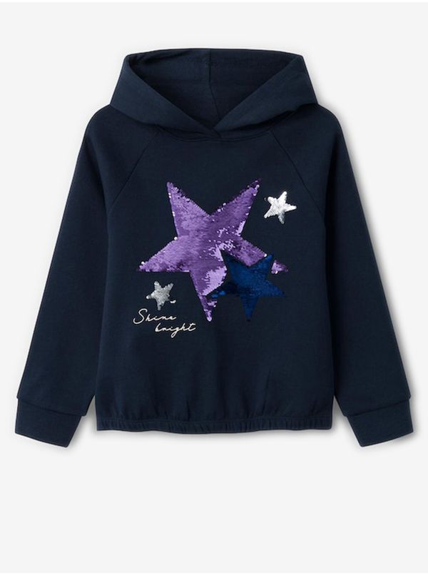 name it Dark blue girls' hoodie name it Frida - Girls