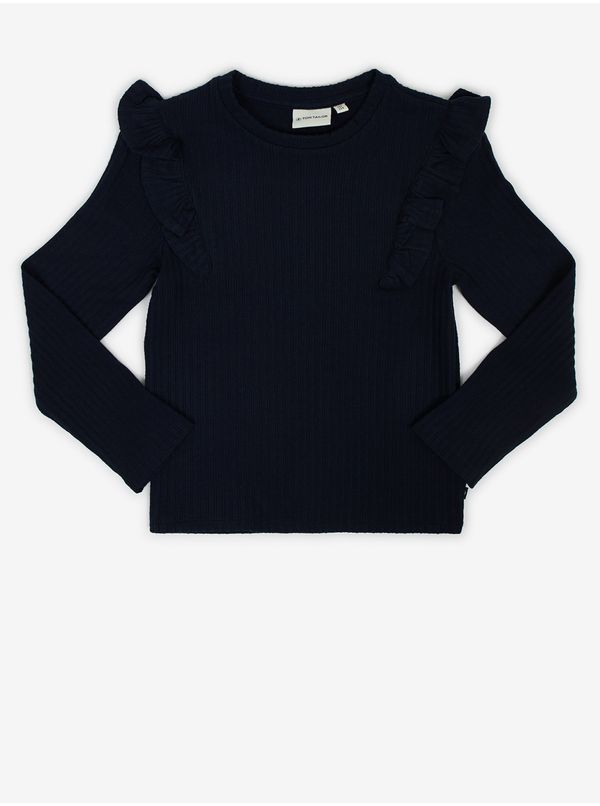 Tom Tailor Dark blue girls' sweatshirt Tom Tailor - Girls