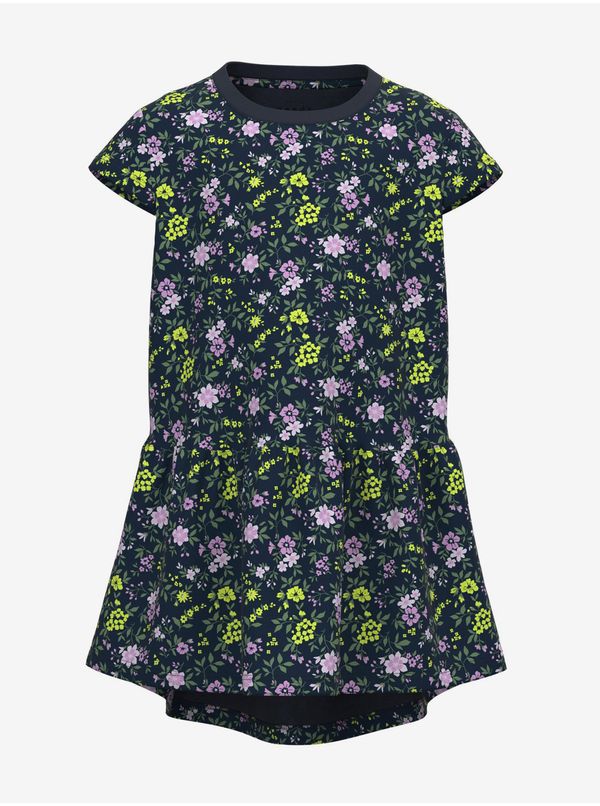 name it Dark blue girly floral dress name it Vigga - Girls