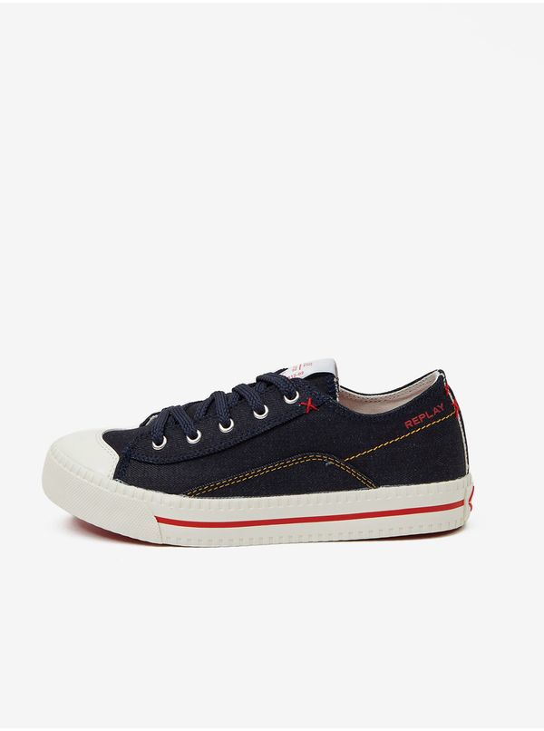 Replay Dark Blue Girly Sneakers Replay - Girls