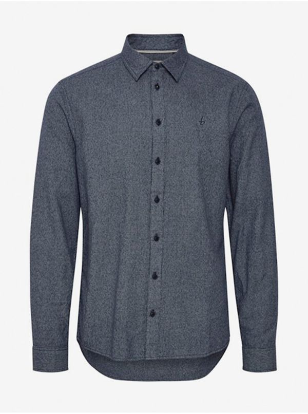 Blend Dark Blue Marlble Shirt Blend - Men