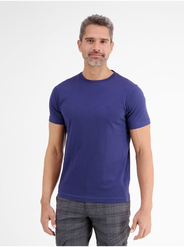 Lerros Dark blue men's basic T-shirt LERROS - Men