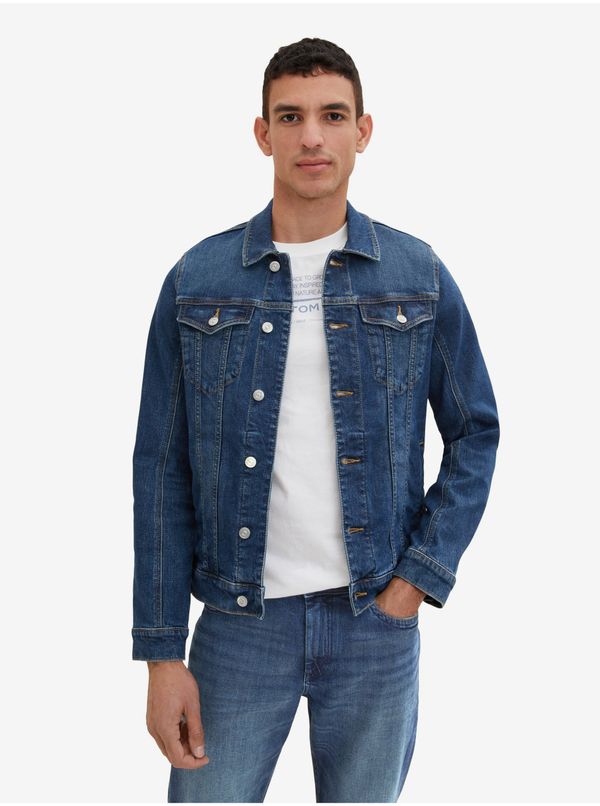 Tom Tailor Dark blue men's denim jacket Tom Tailor - Men