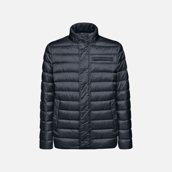 GEOX Dark blue men's down jacket Geox Warrens - Men