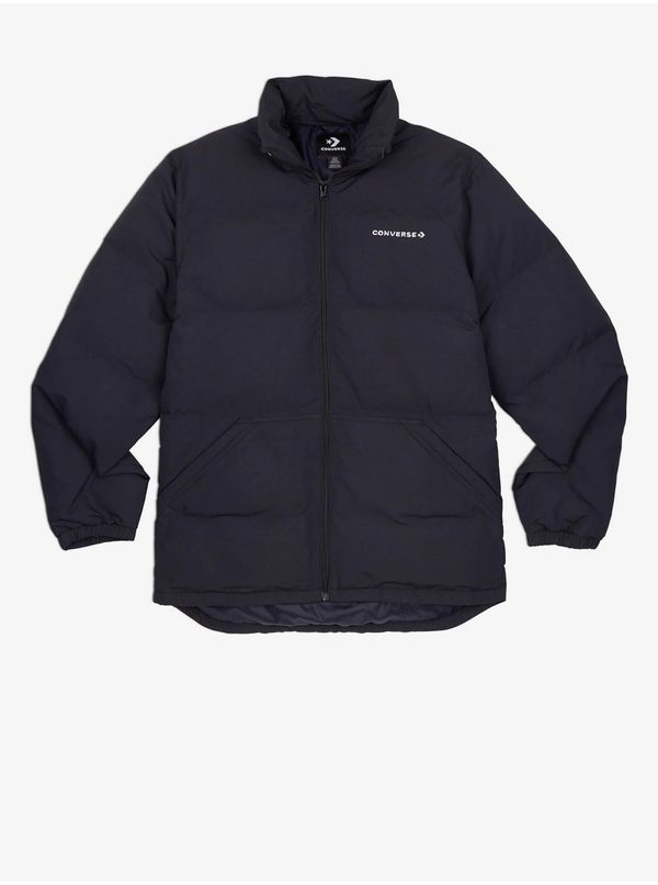 Converse Dark blue men's quilted winter jacket Converse - Men