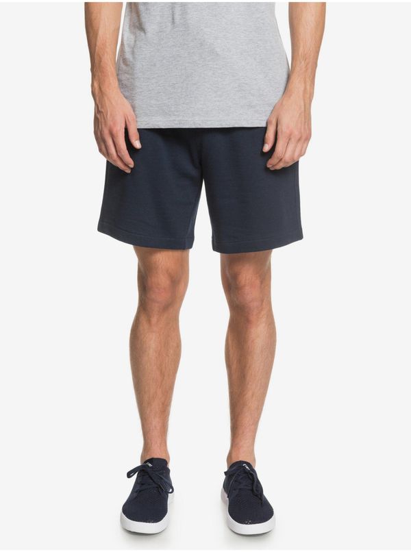 Quiksilver Dark blue men's sweat shorts Quiksilver - Men