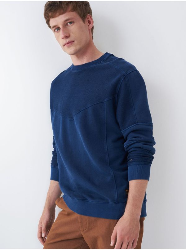 Salsa Jeans Dark blue Mens Sweatshirt Salsa Jeans - Men