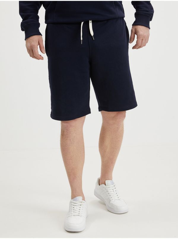 Guess Dark blue mens tracksuit shorts Guess Clovis - Men