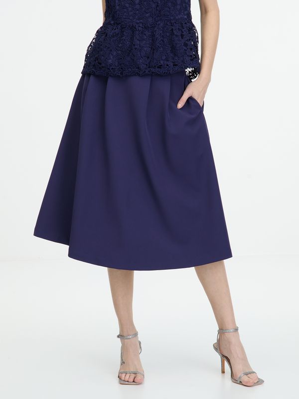 Orsay Dark blue women's knee-length skirt ORSAY - Women's