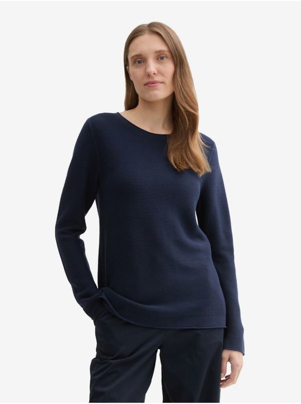 Tom Tailor Dark blue women's sweater Tom Tailor - Women