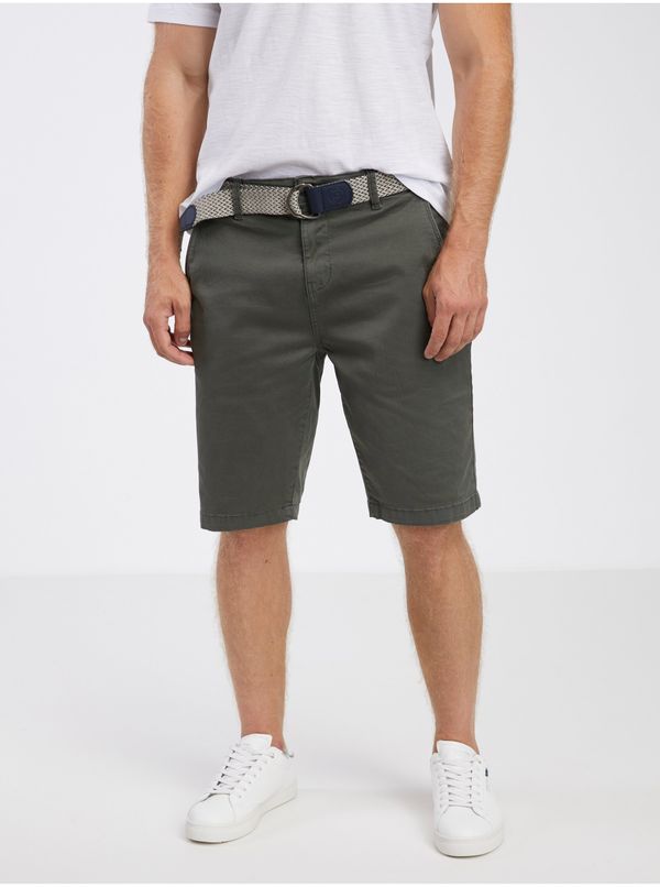 Lerros Dark green men's shorts LERROS - Men