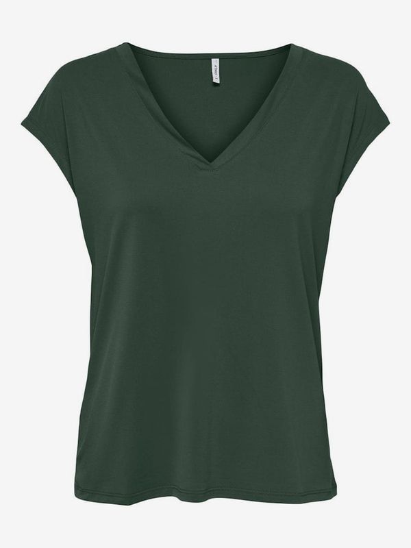 Only Dark green women's T-shirt ONLY Free