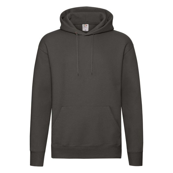 Fruit of the Loom Dark Grey Men's Hooded Sweat Fruit of the Loom