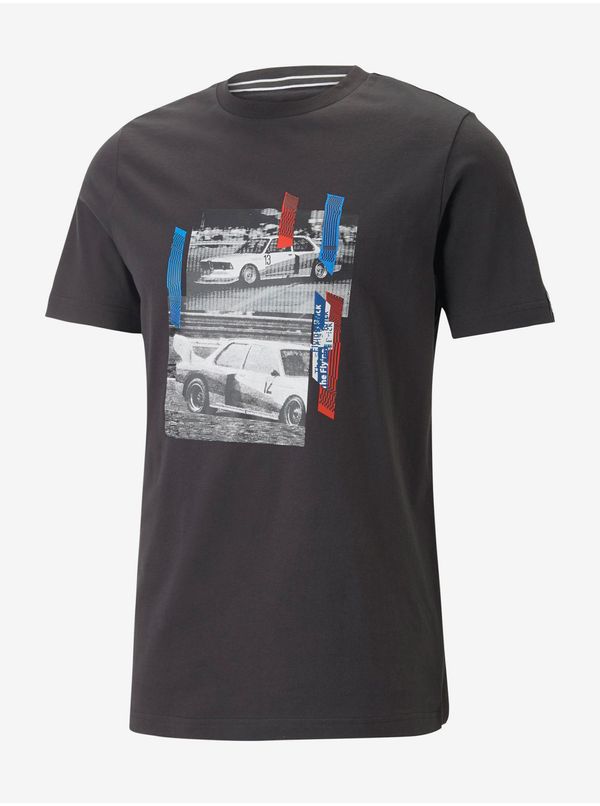 Puma Dark Grey Men's T-Shirt Puma BMW MMS Car - Men