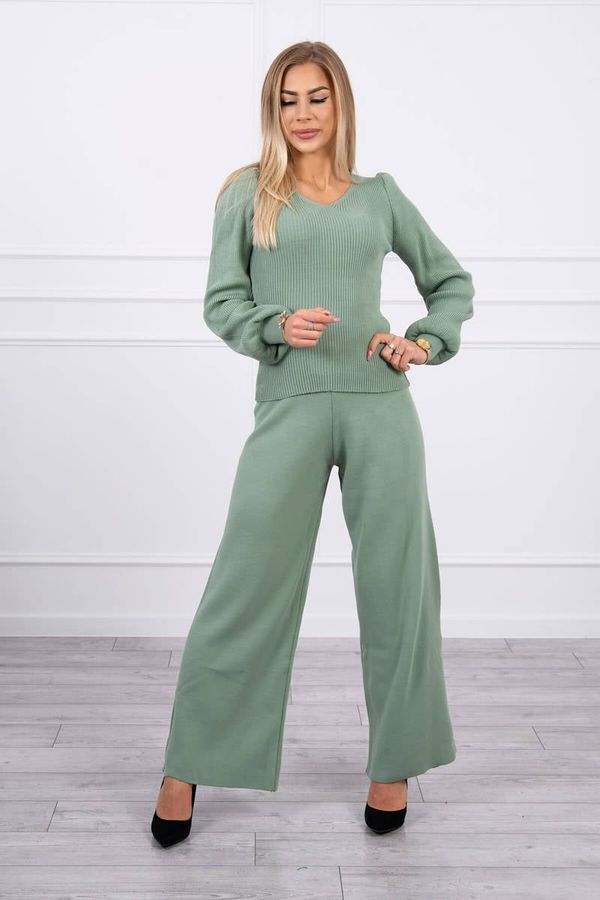 Kesi Dark mint sweater set