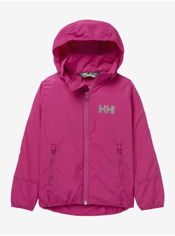 Helly Hansen Dark pink girl's light jacket HELLY HANSEN - Girls
