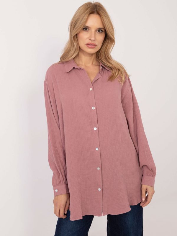 Fashionhunters Dark pink shirt SUBLEVEL