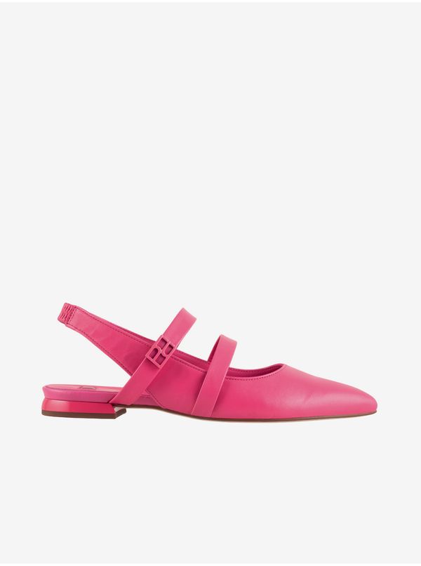 Högl Dark pink women's leather ballerinas Högl Ginger - Ladies