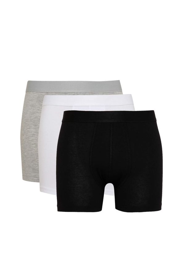 DEFACTO DEFACTO 3 piece Long Fit Knitted Boxer