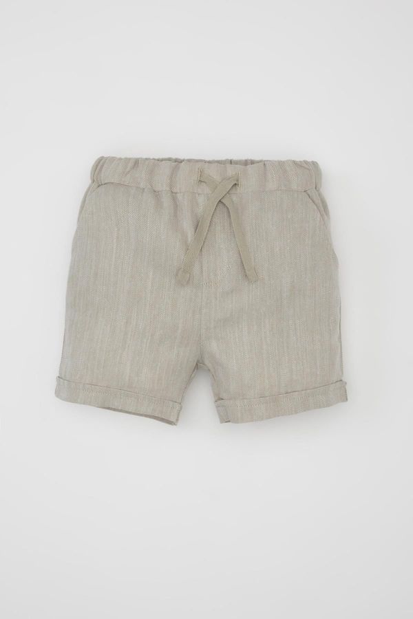 DEFACTO DEFACTO Baby Boy Basic Pocket Shorts